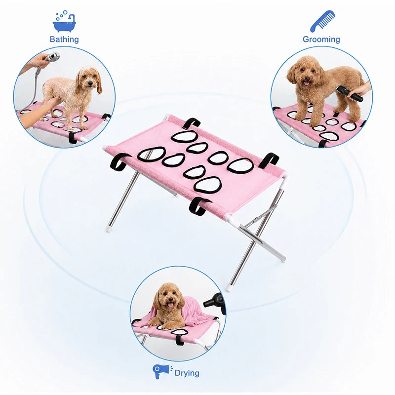 Cat Bathing Stand,  Anti-Scratch and Anti-Bite Pet Grooming Hammock for  Dogs, Dog Bathing Tool